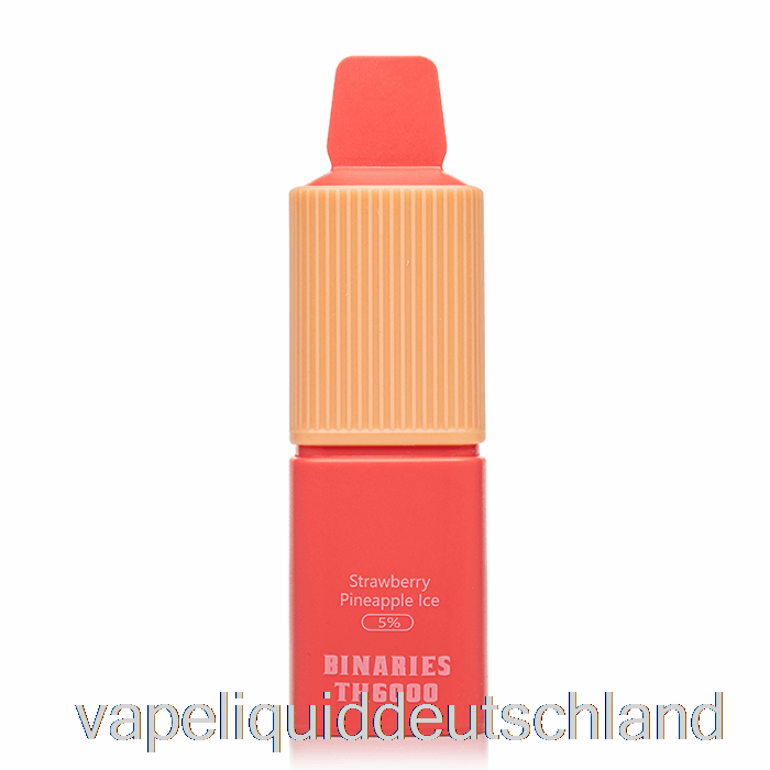 Horizon Binaries Th6000 Einweg-Erdbeer-Ananas-Eis-Vape Deutschland